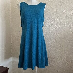 Patagonia Seabrook Dress Blue Heather Large
